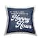Stupell Industries Every Hour is Happy Hour Lake House Phrase Throw Pillow 18" x 18"